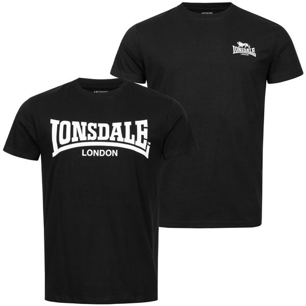 Lonsdale Moška majica Lonsdale 116067-Black