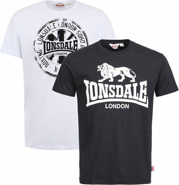 Lonsdale Moška majica Lonsdale 2 Pack