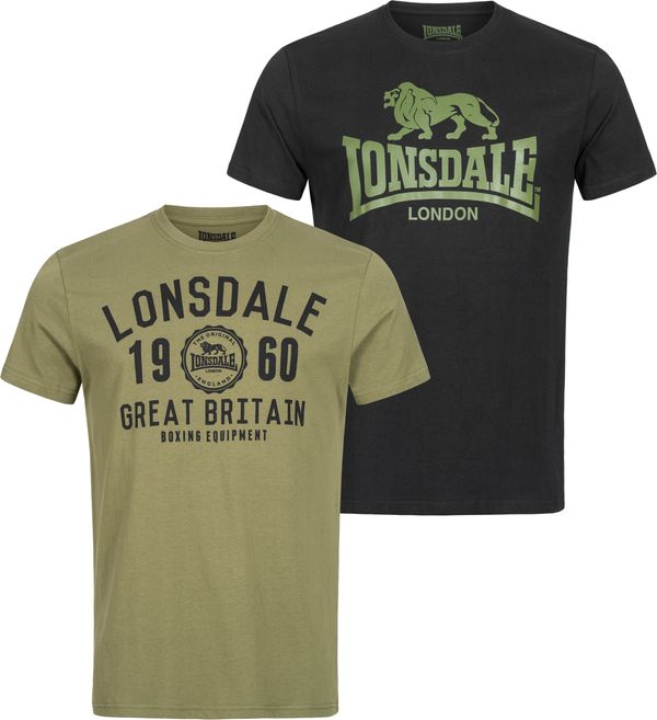 Lonsdale Moška majica Lonsdale 2-Pack