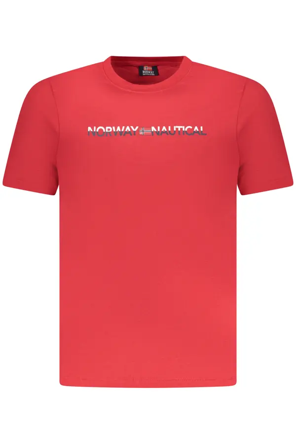 NORWAY 1963 Moška majica NORVEŠKA 1963 rdeča