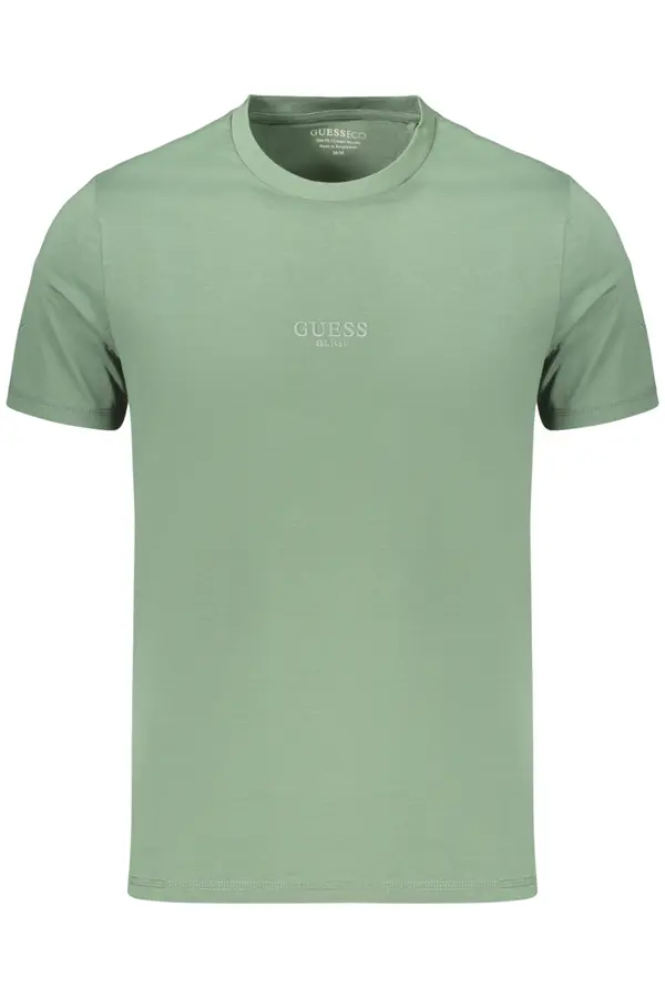 GUESS JEANS Moška majica s kratkimi rokavi GUESS JEANS zelena
