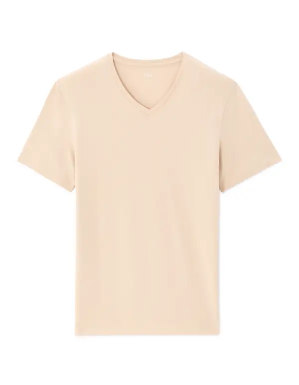 Celio Moška majica s kratkimi rokavi in ​​V-izrezom Celio