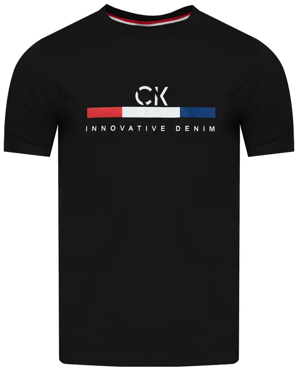 JUMPER Moška majica s kratkimi rokavi Jumper 3034 črna