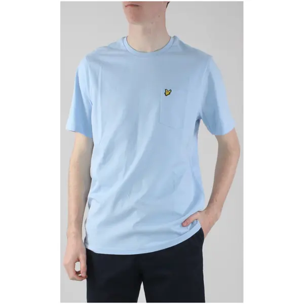 Lyle & Scott Moška majica s kratkimi rokavi Lyle &amp; Scott