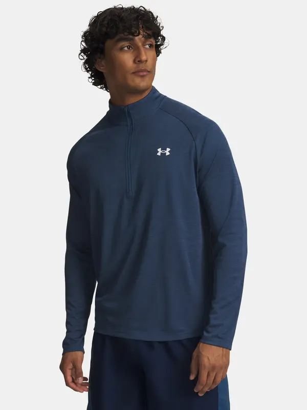 Under Armour Moška majica s kratkimi rokavi Under Armour UA Tech Textured 1/2 Zip