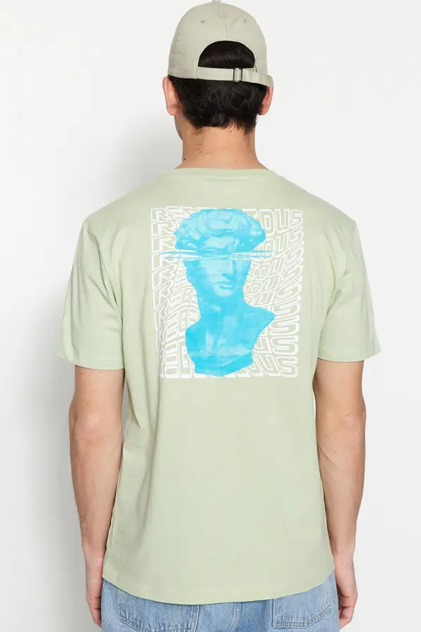 Trendyol moška majica Trendyol Crew Neck