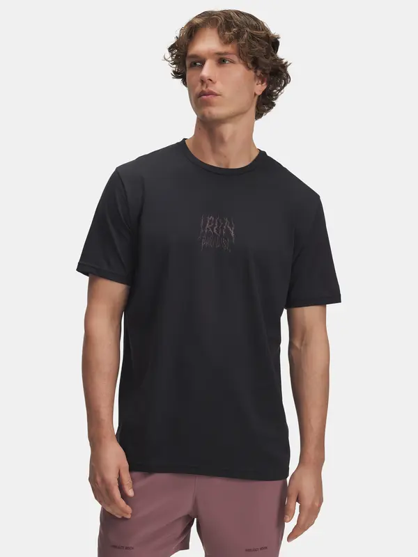 Under Armour Moška majica Under Armour Pjt Rck Q3 SS 2-BLK