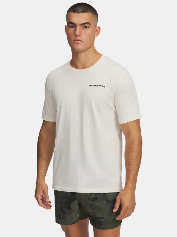 Under Armour Moška majica Under Armour Pjt Rck Q4 SS 2-BRN