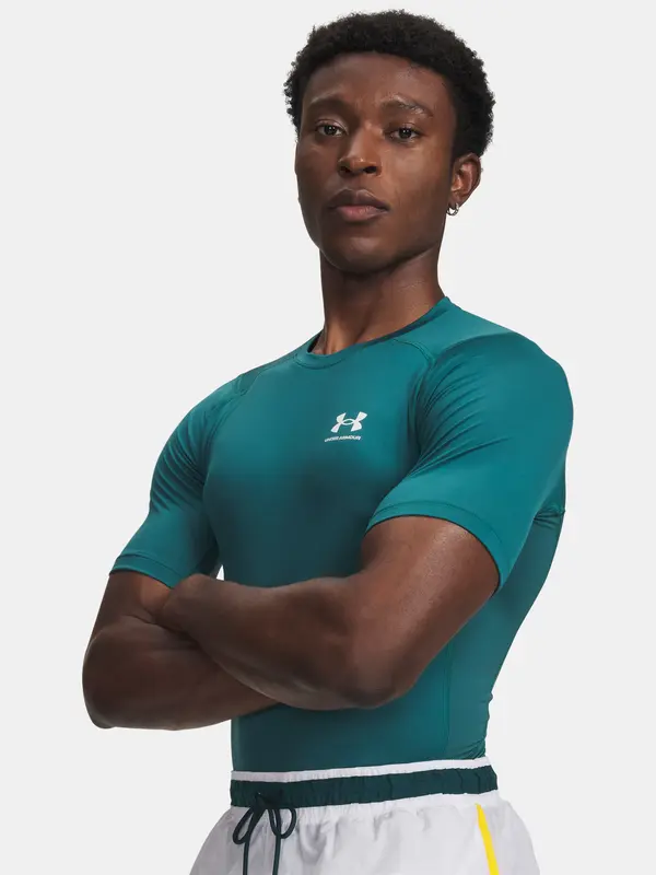 Under Armour Moška majica Under Armour UA HG Armour Comp SS-GRN