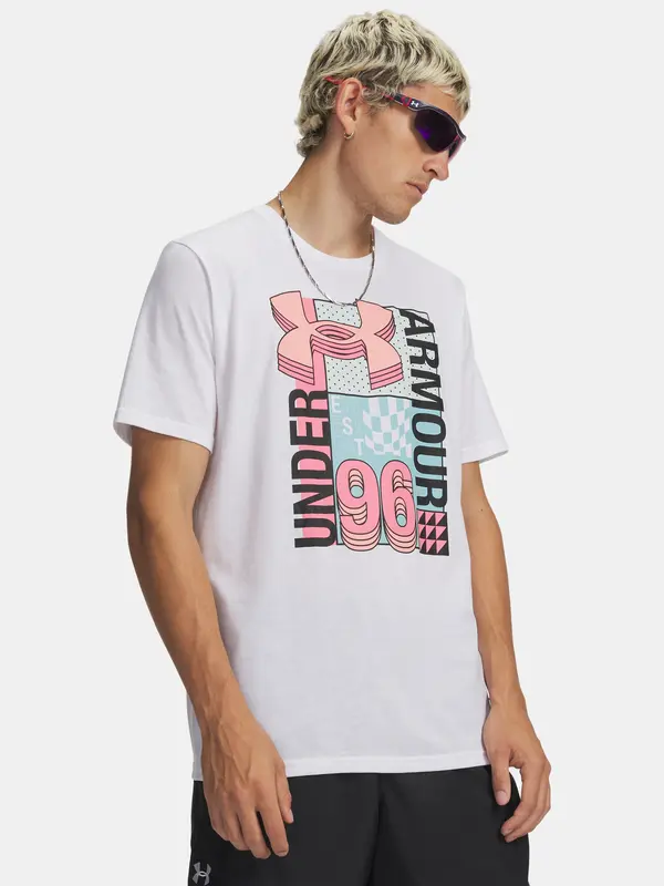 Under Armour Moška majica Under Armour UA M LOGO COLLAGE SS