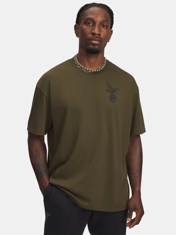 Under Armour Moška majica Under Armour UA Pjt Rck SS Q4 ST-GRN