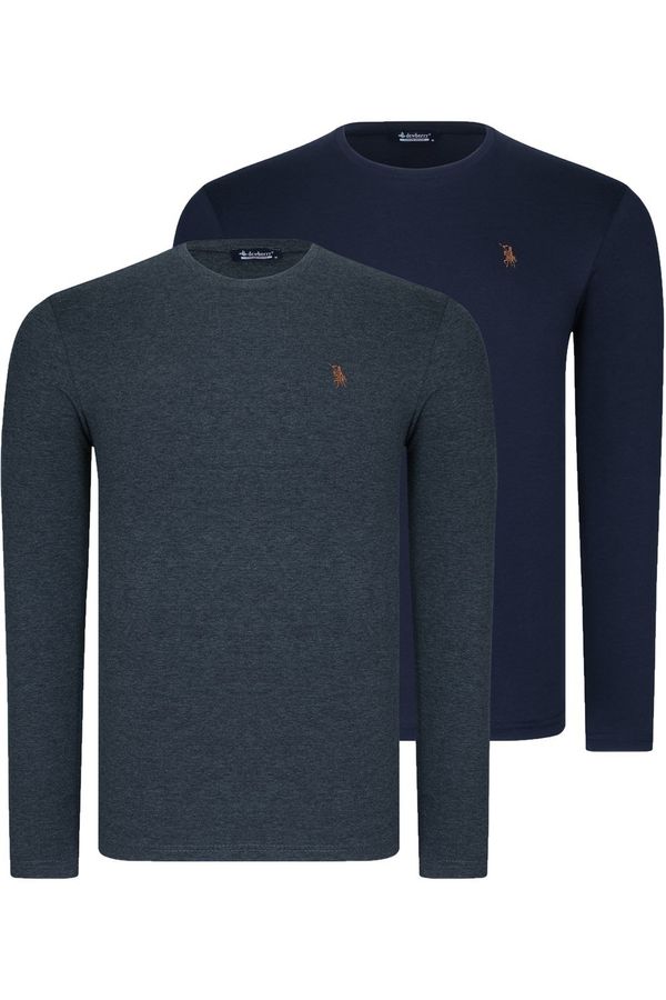 dewberry Moška majica z dolgimi rokavi dewberry