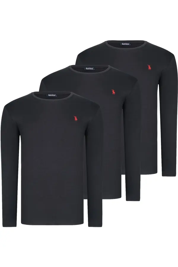 dewberry Moška majica z dolgimi rokavi dewberry