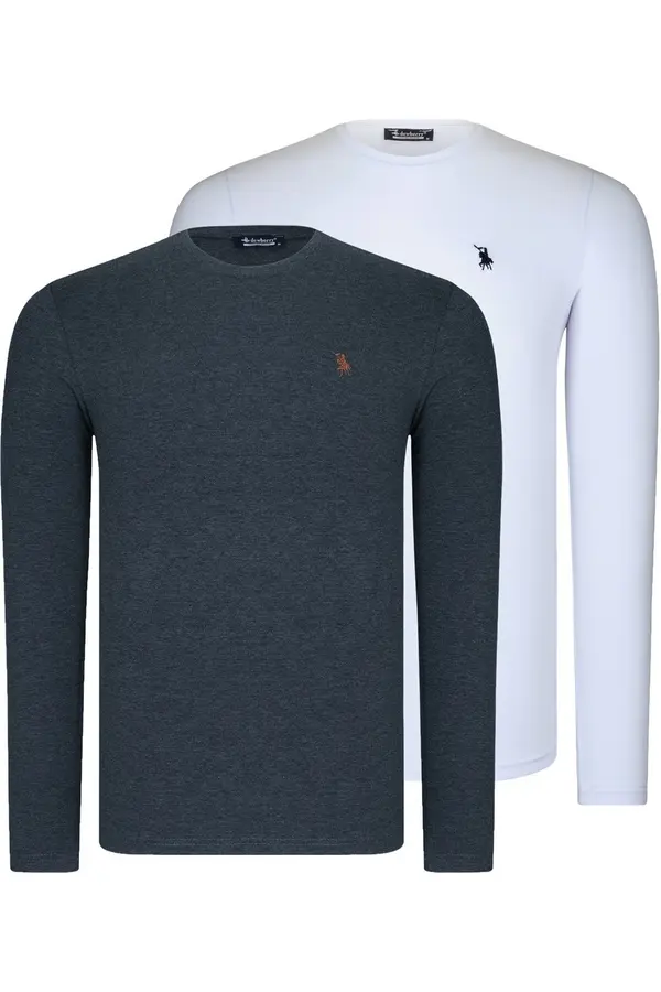 dewberry Moška majica z dolgimi rokavi dewberry