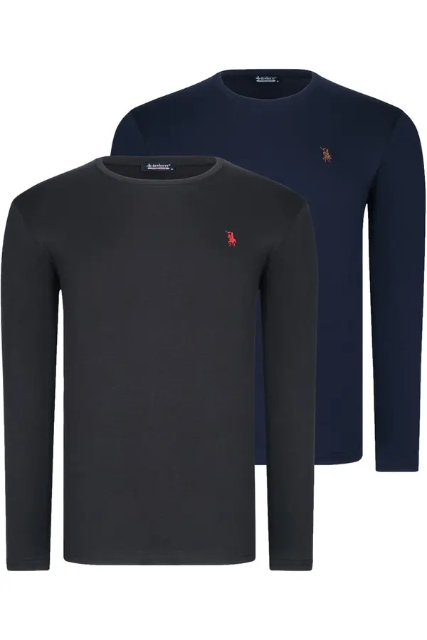 dewberry Moška majica z dolgimi rokavi dewberry