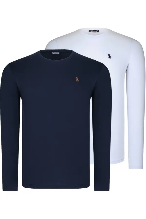 dewberry Moška majica z dolgimi rokavi dewberry