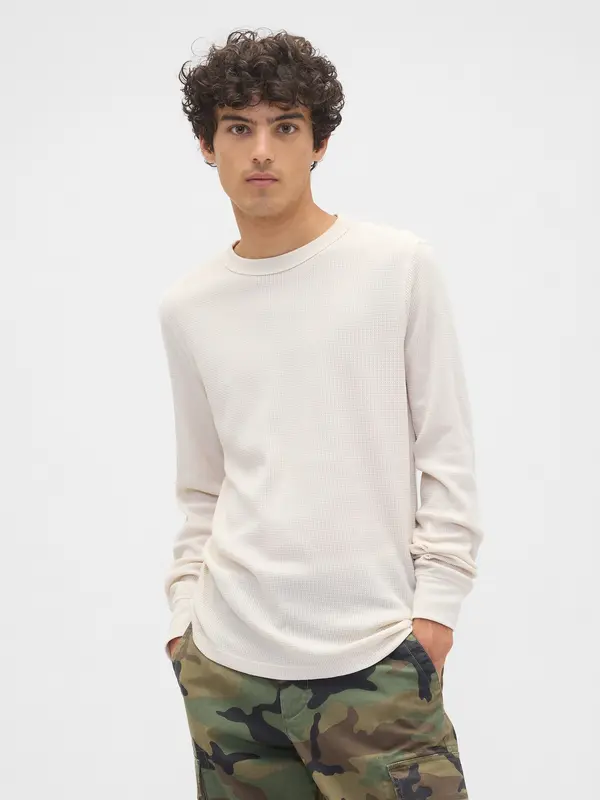 GAP Moška majica z dolgimi rokavi GAP