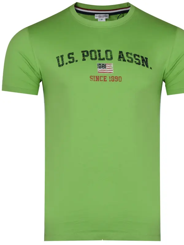US Polo Assn Moška majica z napisom Nick znamke US Polo Assn.