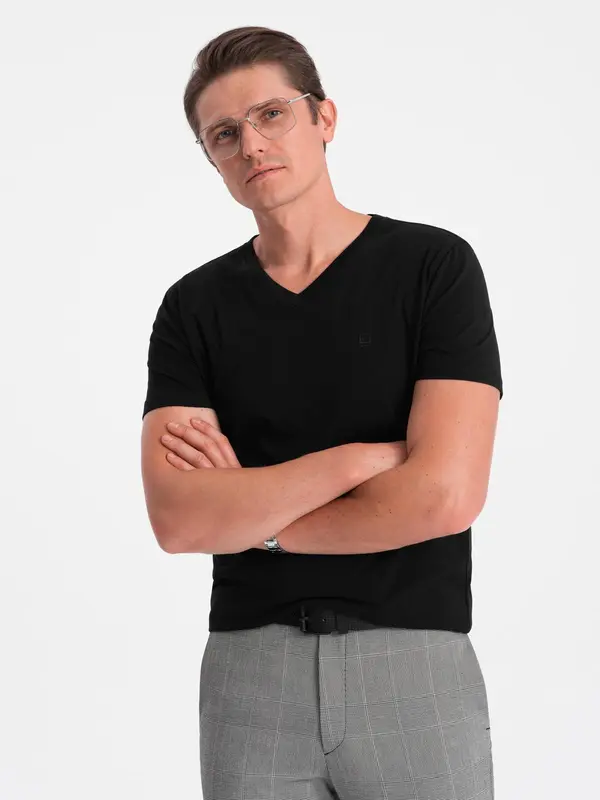 Ombre Moška majica z V-izrezom