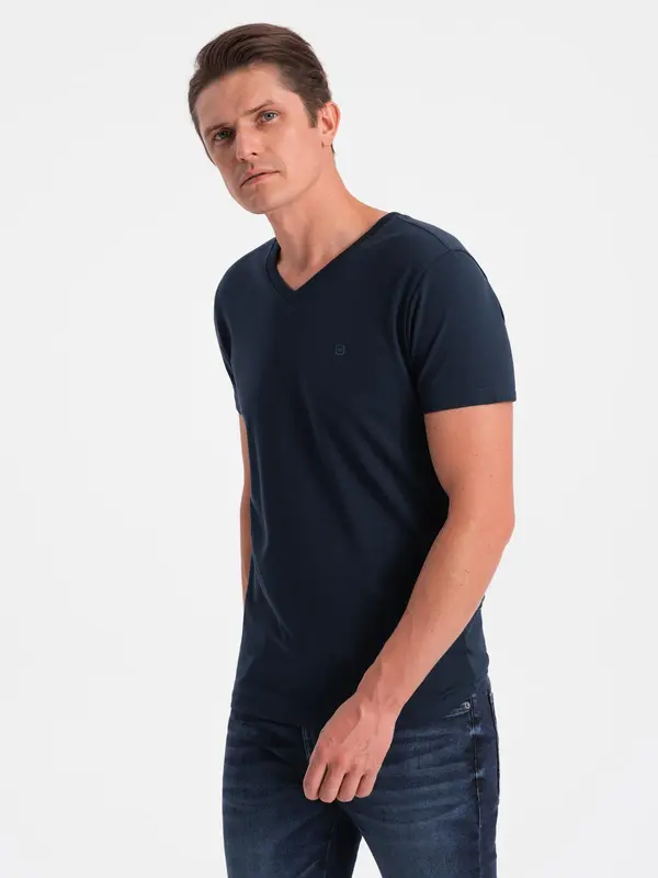 Ombre Moška majica z V-izrezom