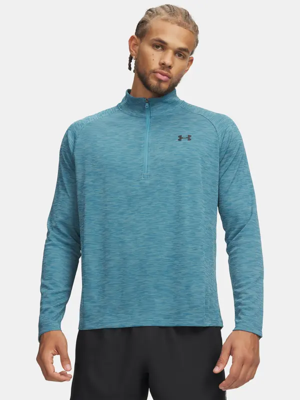 Under Armour Moška majica z zadrgo Under Armour UA Tech 1/2