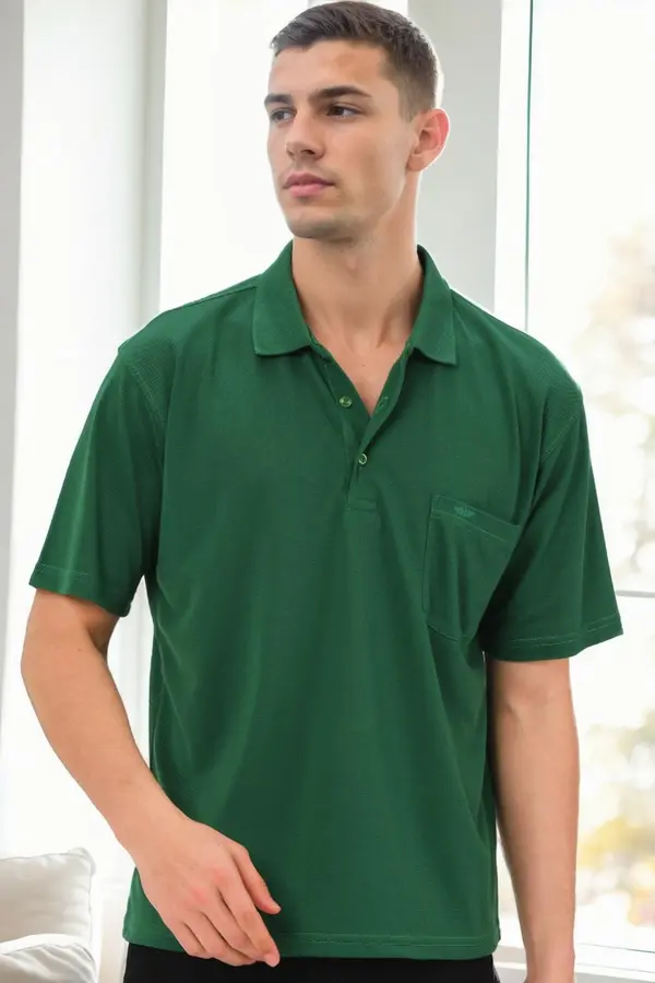 dewberry Moška majica z zeleno barvo Dewberry