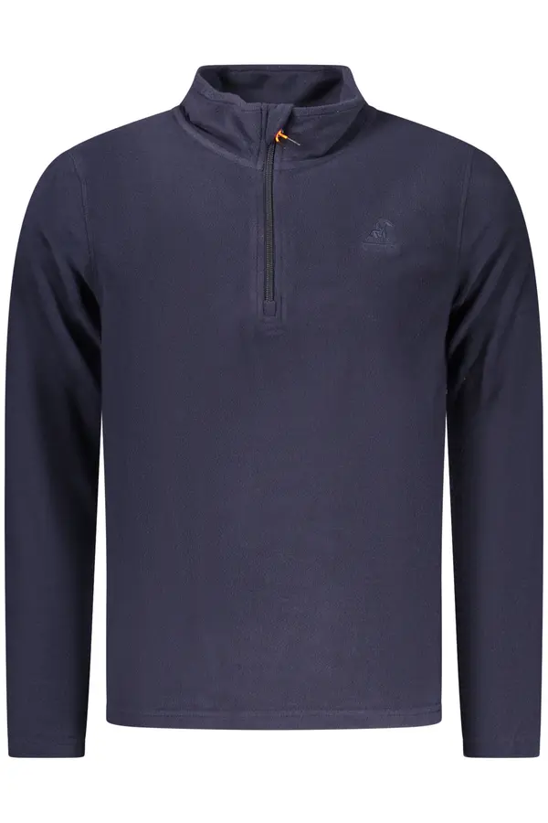 U.S. GRAND Moška modra flis jopa s kapuco z zadrgo