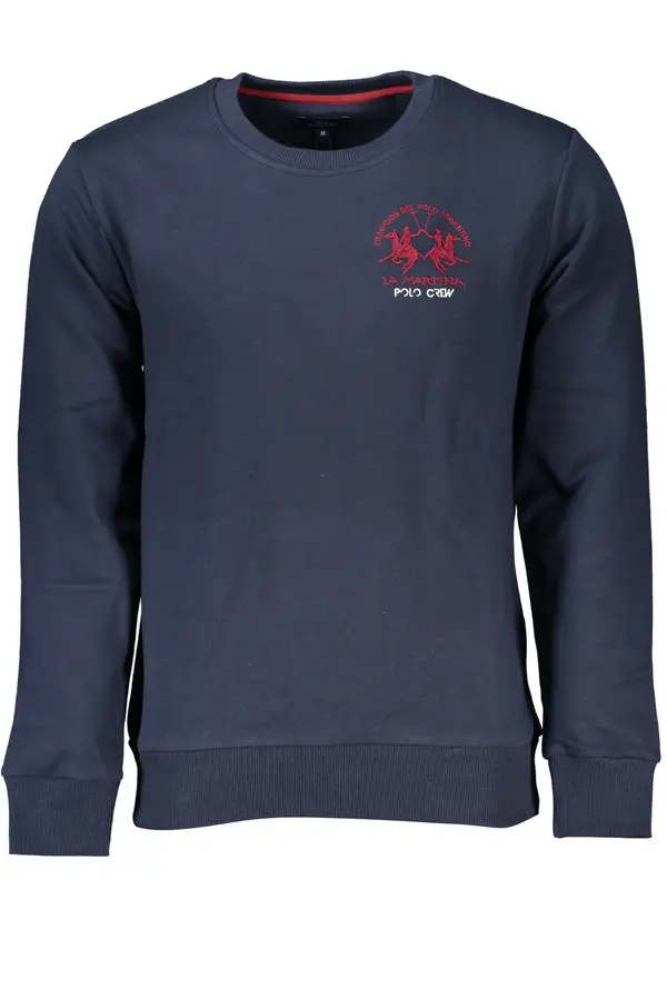 La Martina Moška modra jopa brez zadrge La Martina