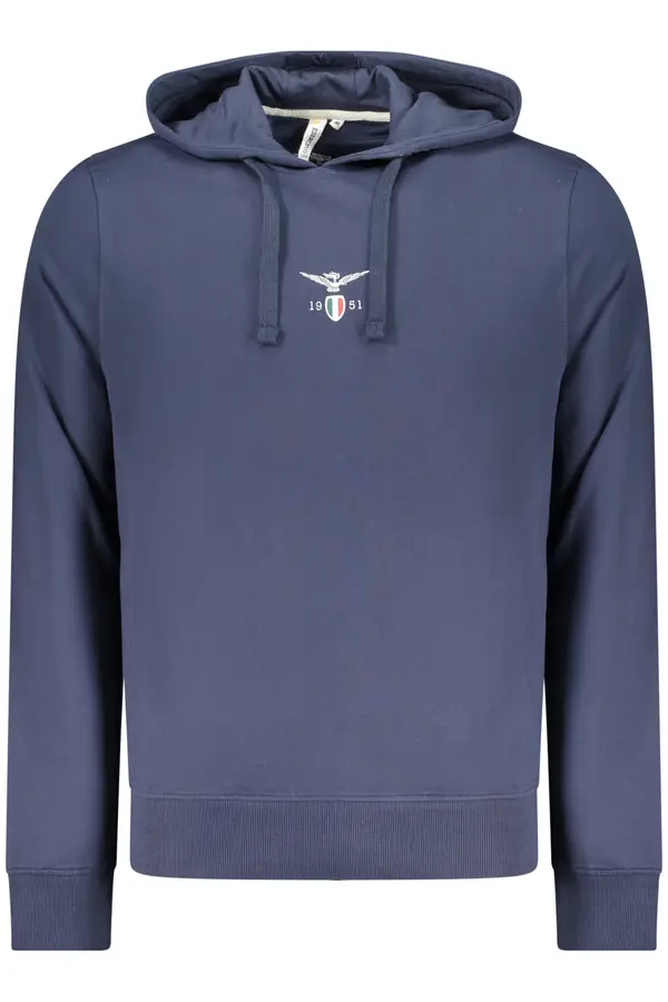 ACCADEMIA MILITARE Moška modra jopa s kapuco