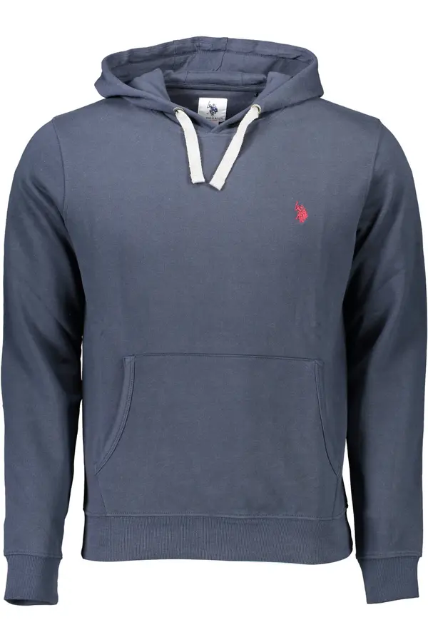 US Polo Assn Moška modra jopa s kapuco