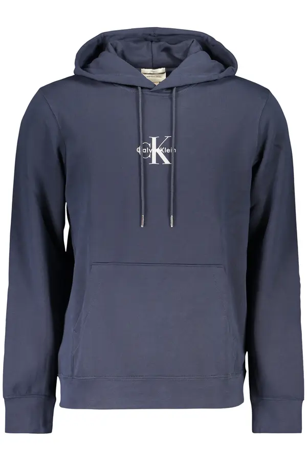 Calvin Klein Moška modra jopa z zadrgo CALVIN KLEIN