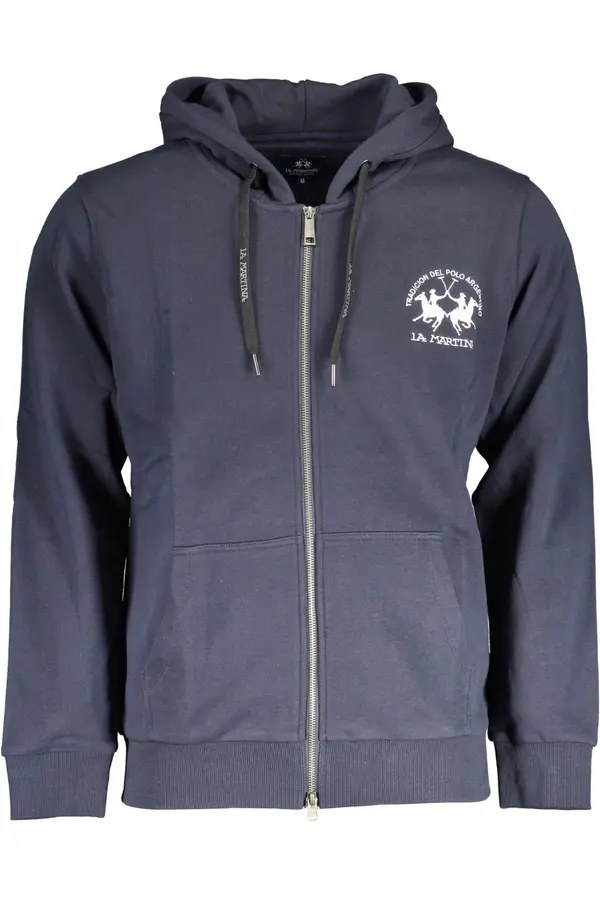 La Martina Moška modra jopa z zadrgo LA MARTINA