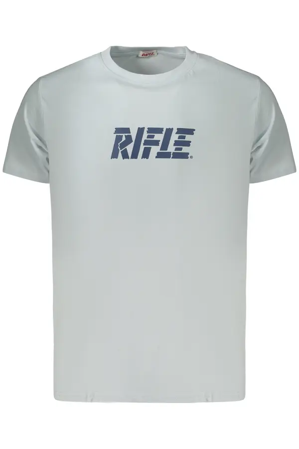 Rifle Moška modra majica s kratkimi rokavi RIFLE