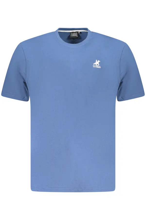 U.S. GRAND Moška modra majica s kratkimi rokavi US Grand Polo