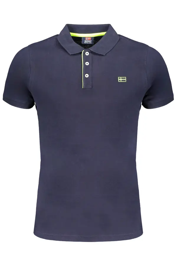 NORWAY 1963 Moška modra polo majica Norveška 1963