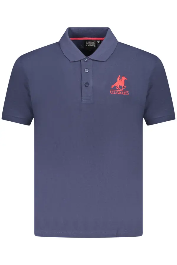 U.S. GRAND Moška modra polo majica