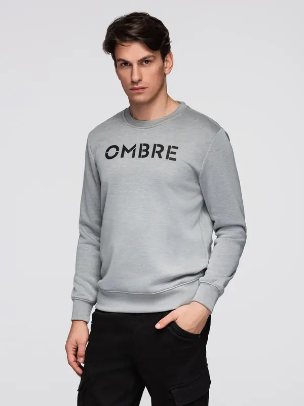 Ombre Moška ombre jopa z napisom