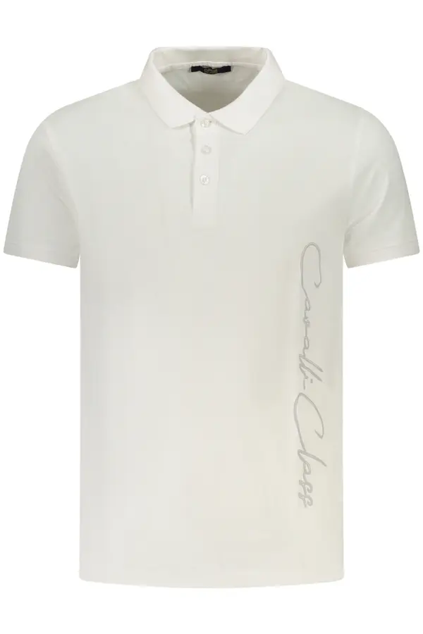 Cavalli Class Moška polo majica Cavalli Class bela