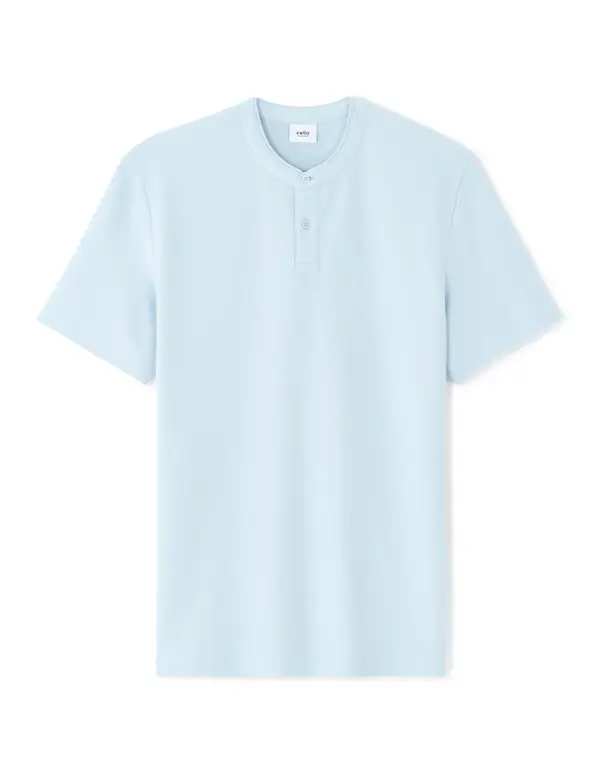 Celio Moška polo majica Celio modra, Gesohel