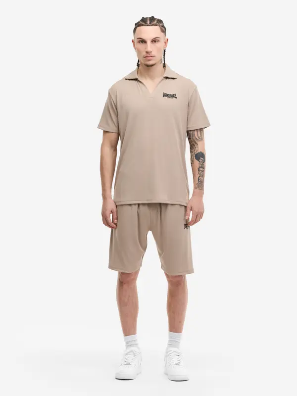 Lonsdale Moška polo majica in kratke hlače Lonsdale