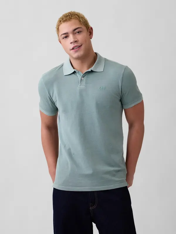 GAP Moška polo majica iz pikeja GAP