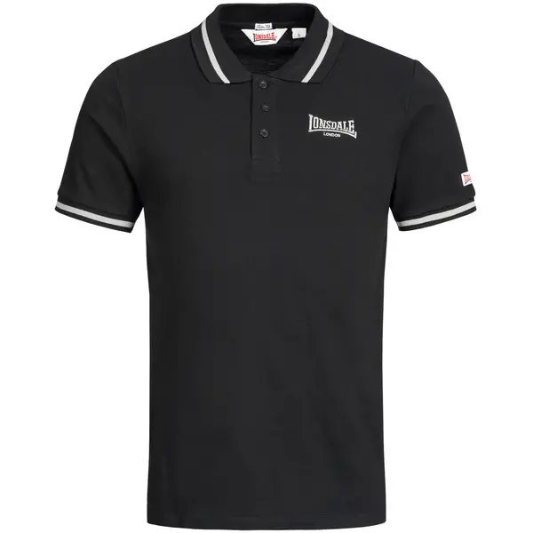 Lonsdale Moška polo majica Lonsdale 113923-Black