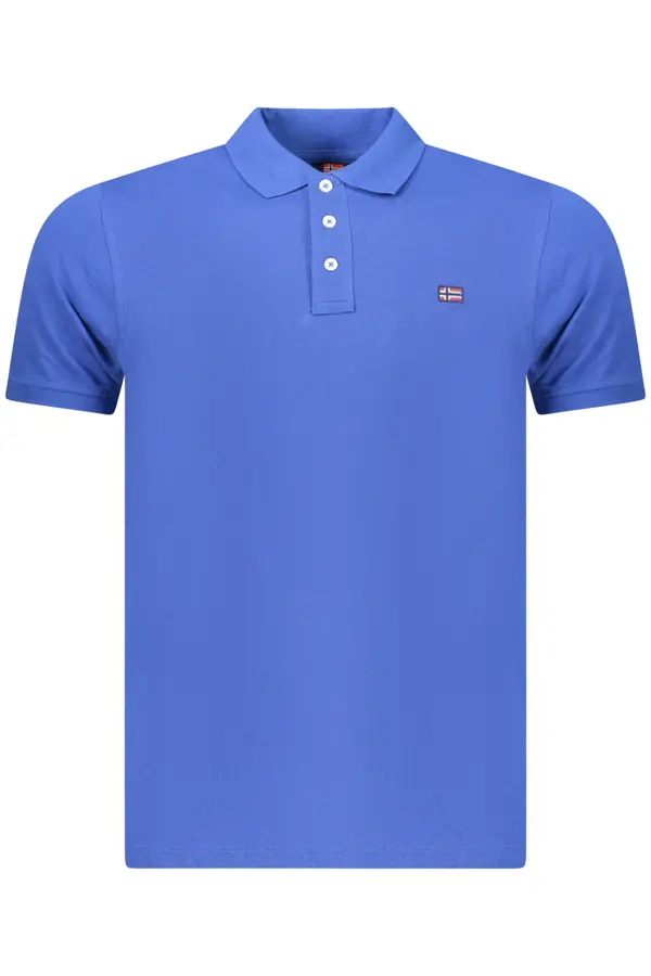 NORWAY 1963 Moška polo majica modre barve