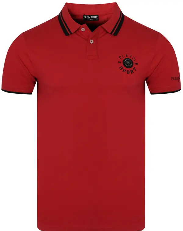 Plein Sport Moška polo majica rdeča