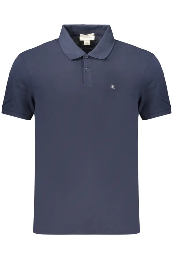 Calvin Klein Moška polo majica s kratkimi rokavi Calvin Klein, modra