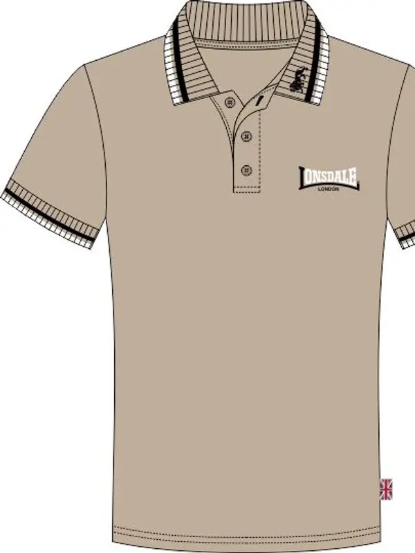 Lonsdale Moška polo majica s kratkimi rokavi Lonsdale slim fit