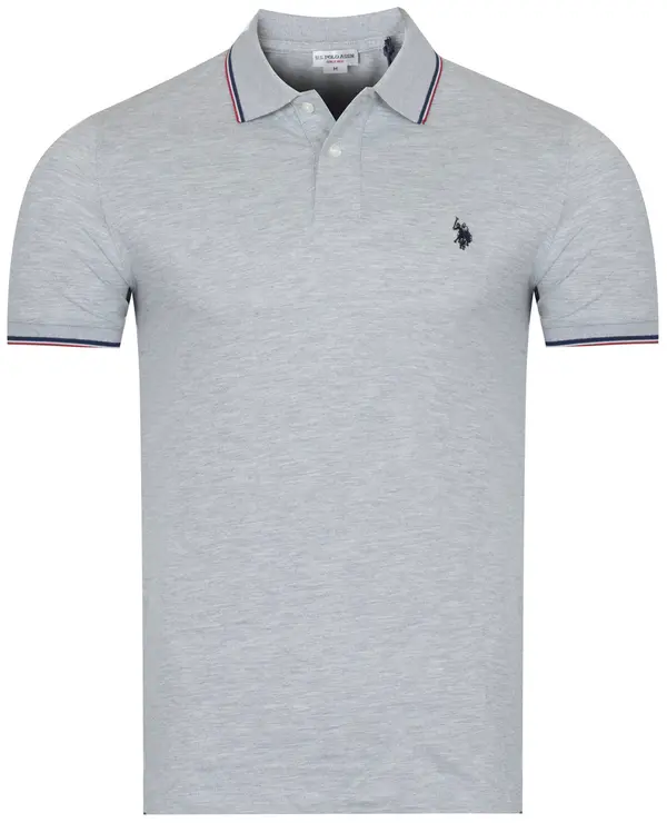 US Polo Assn Moška polo majica z dolgimi rokavi US Polo Assn.