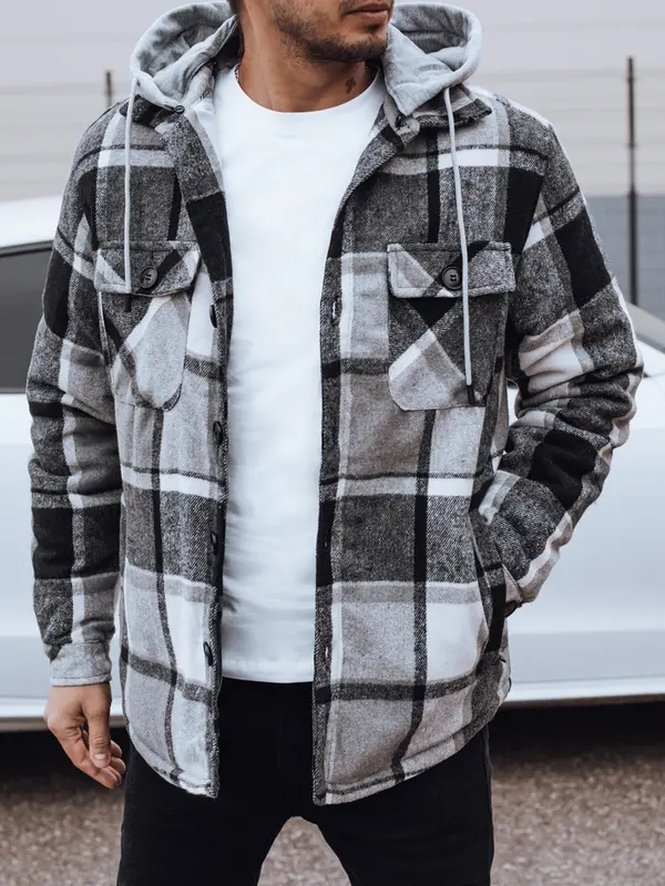 DStreet Moška prehodna jakna s kapuco