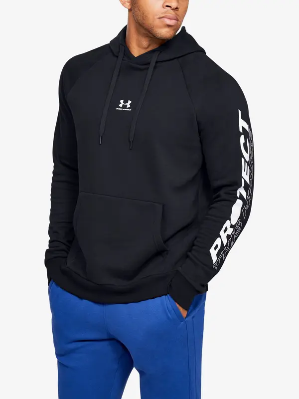 Under Armour Moška pulover s kapuco Under Armour Rival Fleece