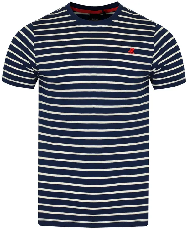 U.S. GRAND POLO EQUIPMENT & APPAREL Moška pulover z vzorcem ameriškega Grand Pola